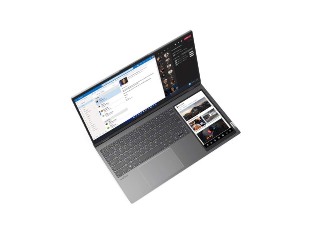 Lenovo Launches Dual-Screen Business Laptop